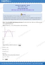 Đề thi giữa kì 2 Toán 10 - Đề số 8